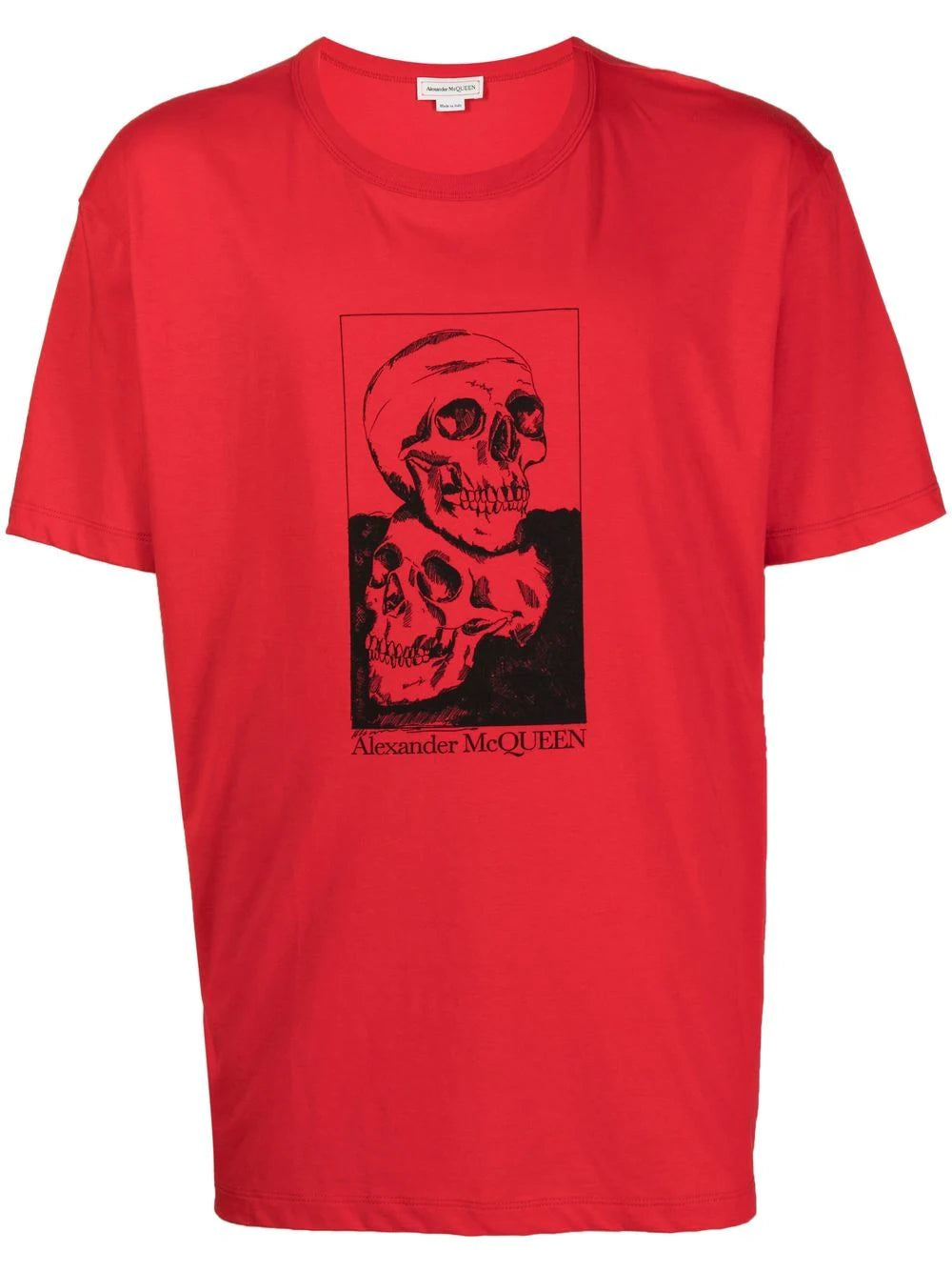 Alexander McQueen  skull-print cotton t-Shirt