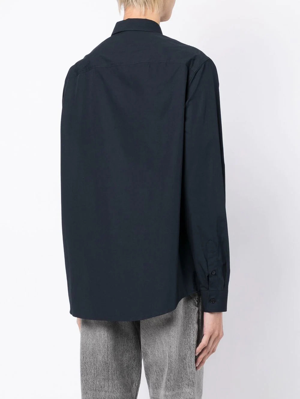 Armani Exchange logo-print cotton shirt