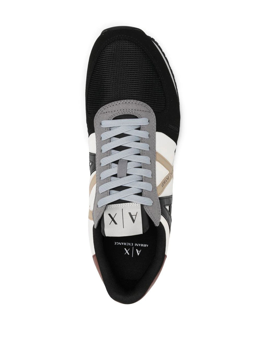 Armani Exchange colour-block low-top sneakers