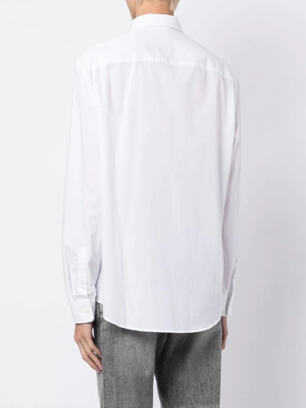 Armani Exchange logo-print cotton shirt