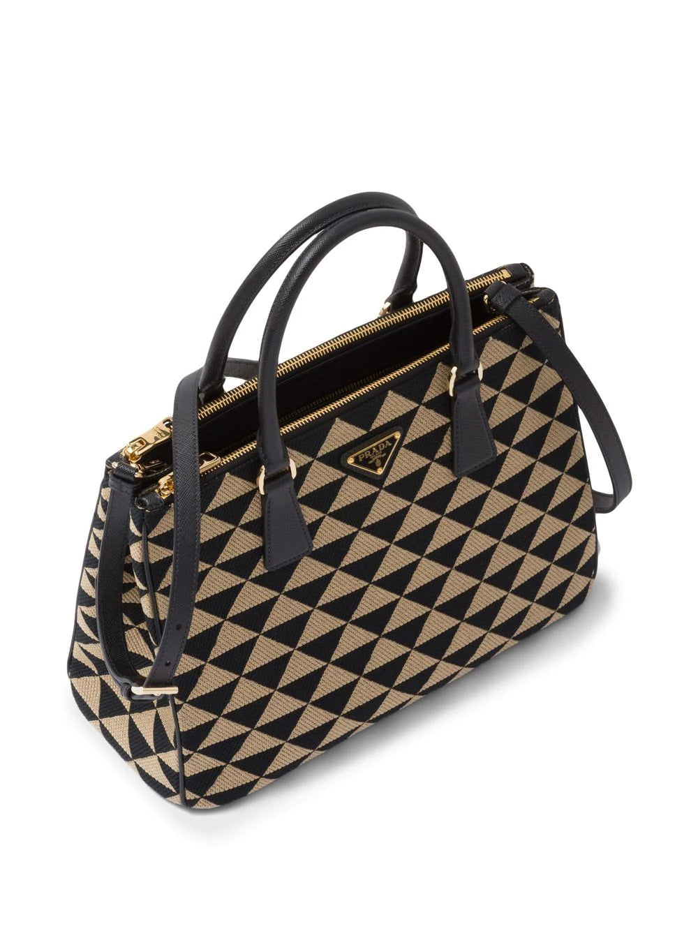 Prada medium Galleria jacquard tote bag