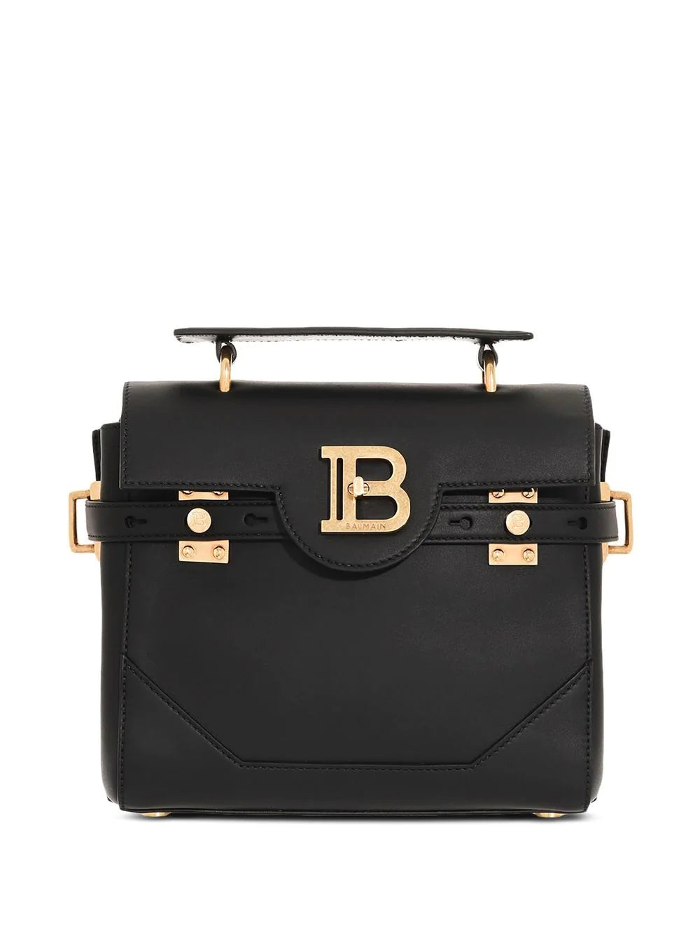 Balmain B-Buzz 23 leather tote bag