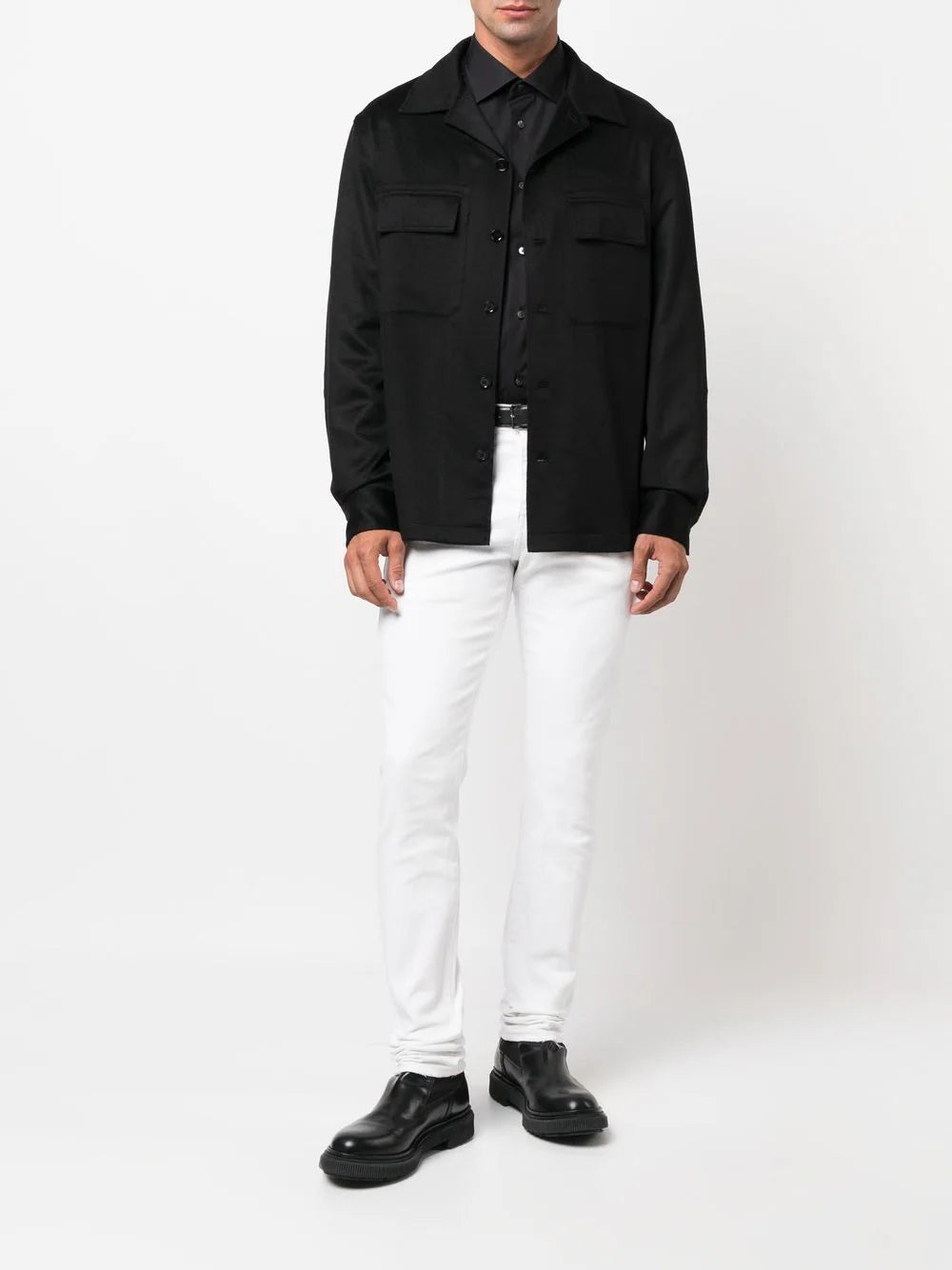 Zegna  Alba Oasi cashmere overshirt
