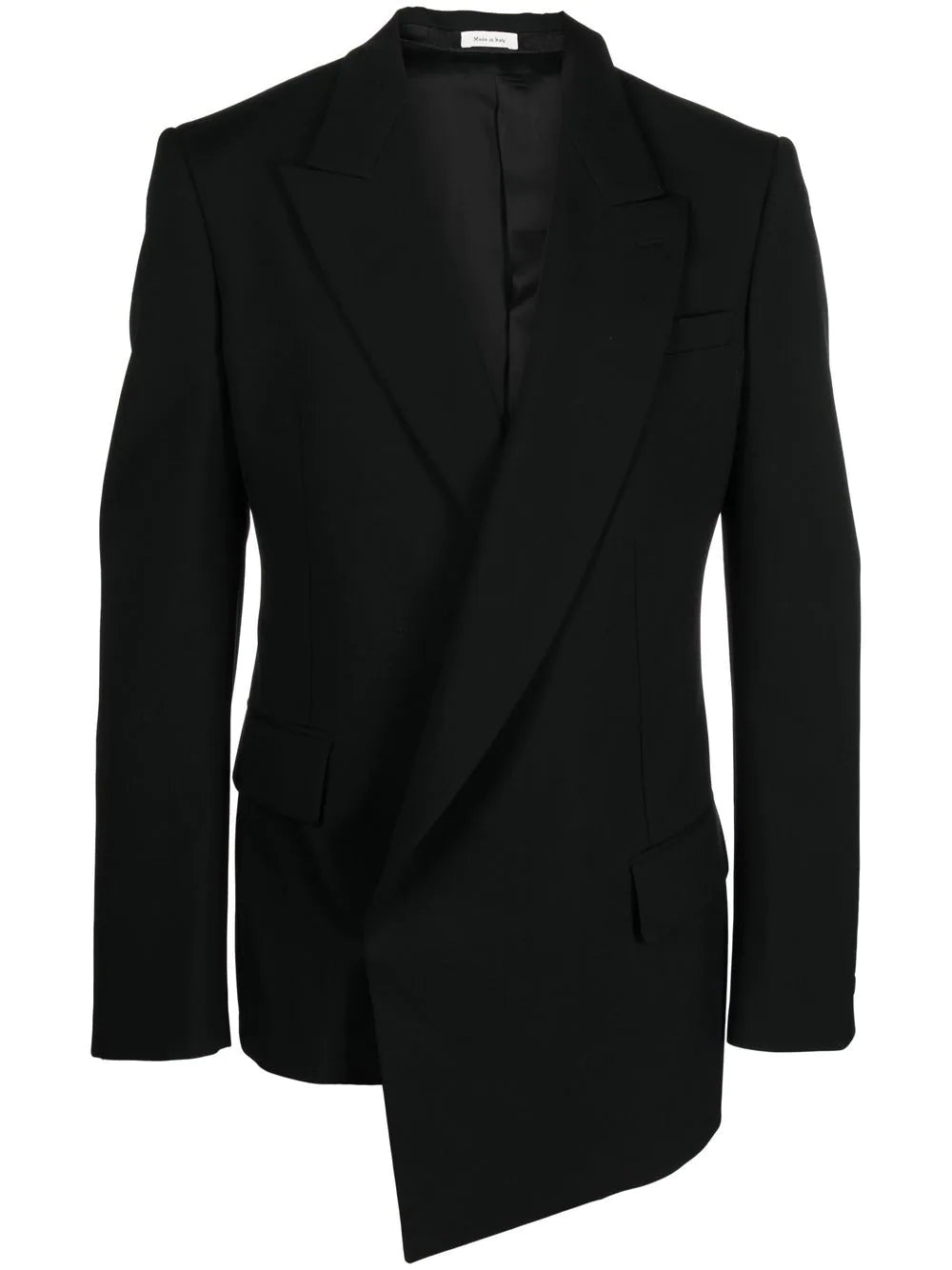 Alexander McQueen  asymmetric double-breasted blazer