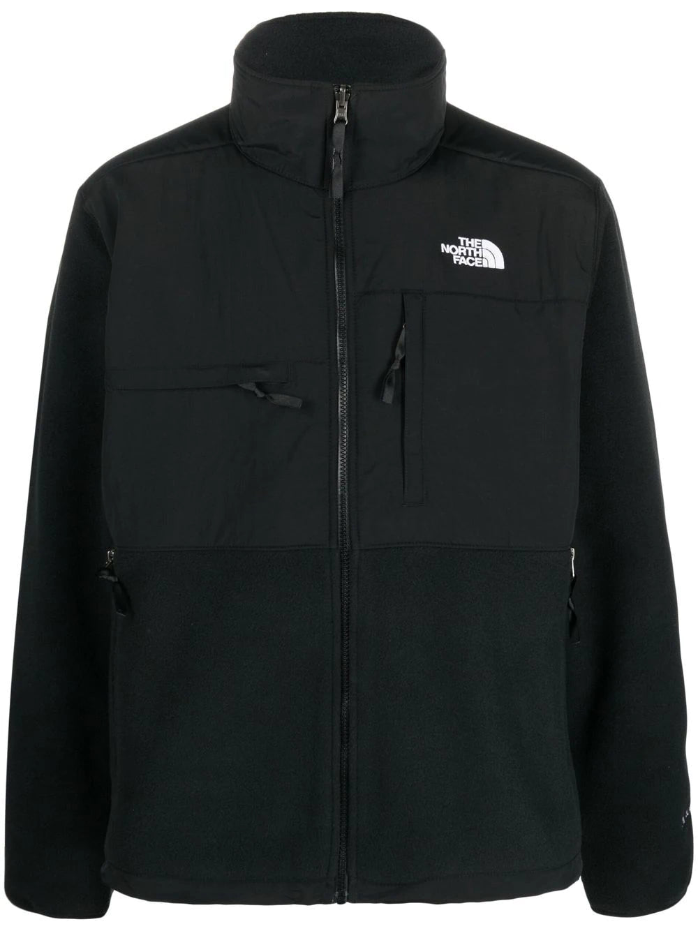 The North Face  logo-print fleece jacket