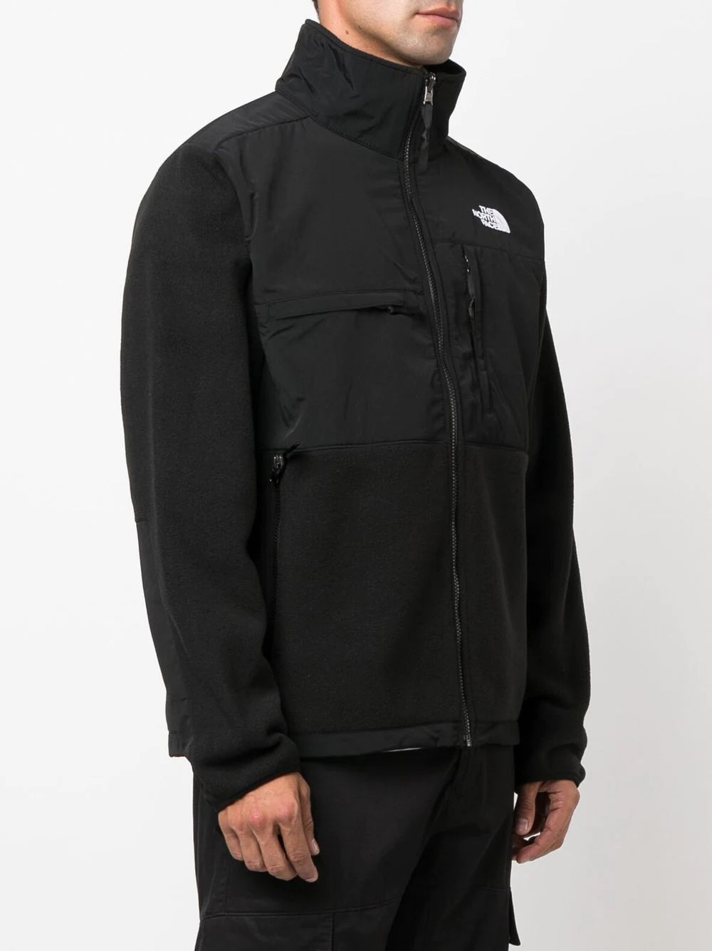 The North Face  logo-print fleece jacket