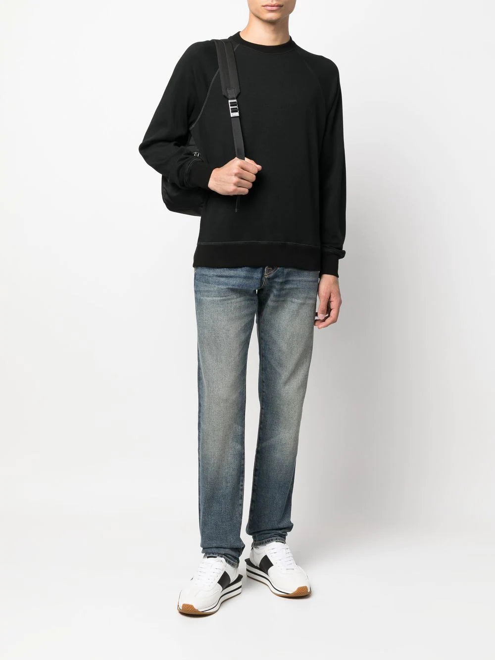 Tom Ford stonewash straight-leg jeans