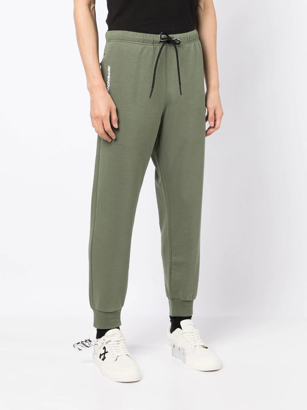 AAPE BY *A BATHING APE®  logo-patch track pants