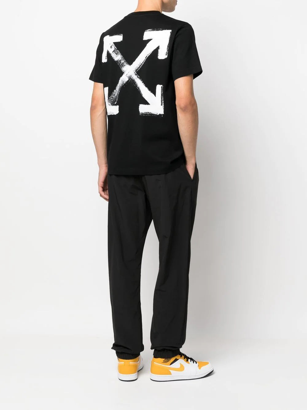 Off-white painted Arrows-print T-shirt