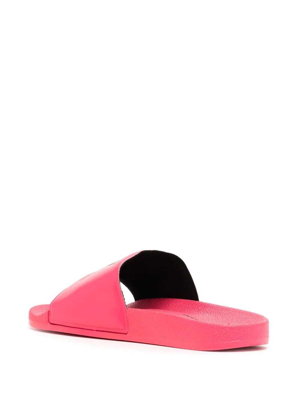Armani Exchange  debossed-logo flat slides