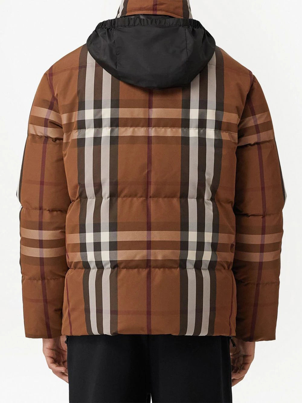Burberry  Vintage Check-pattern down jacket