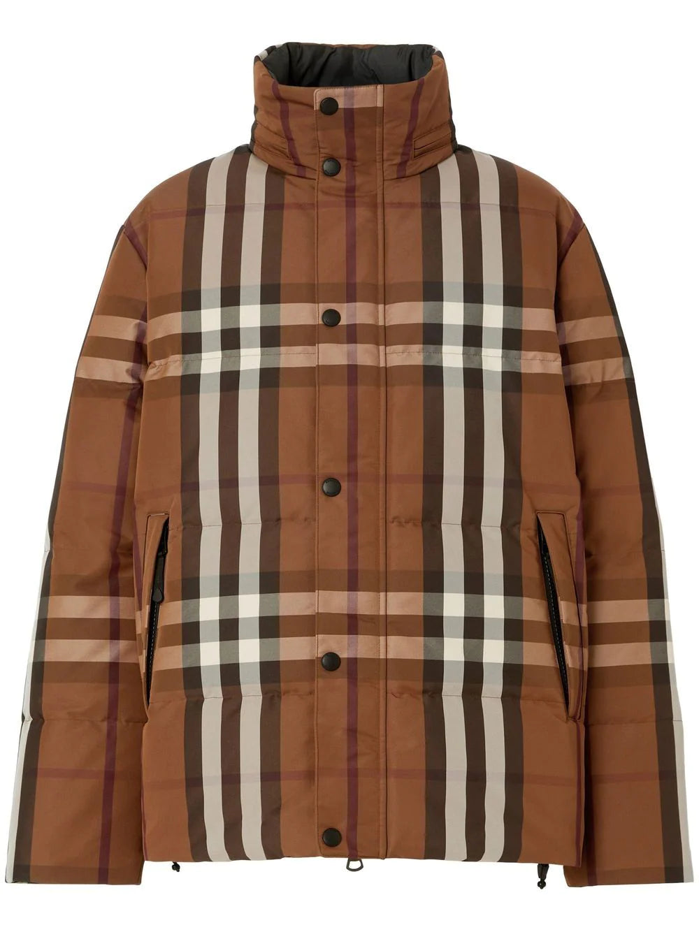 Burberry  Vintage Check-pattern down jacket