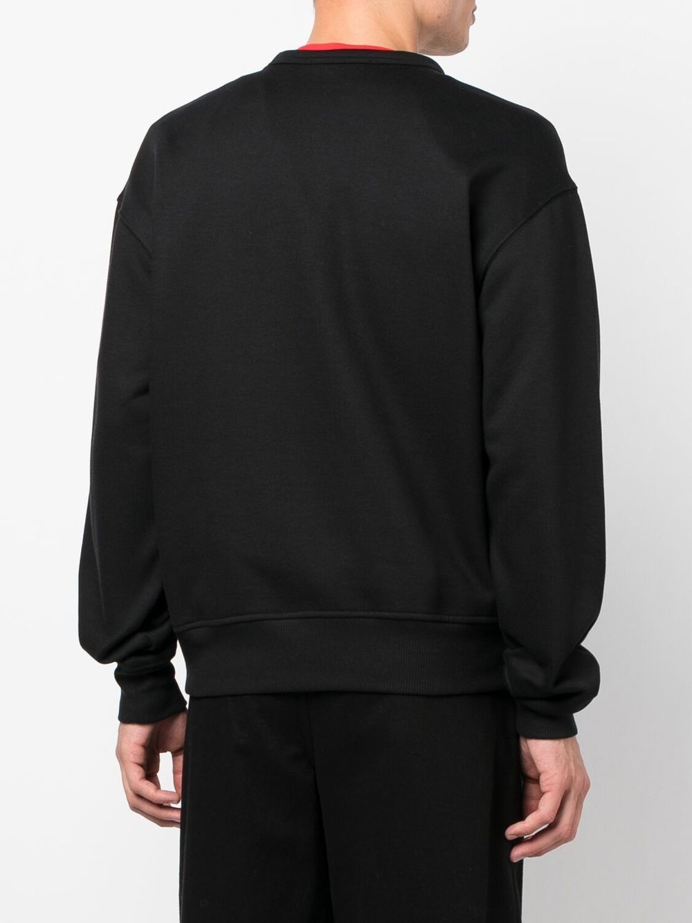 032c  logo-patch long-sleeve sweatshirt