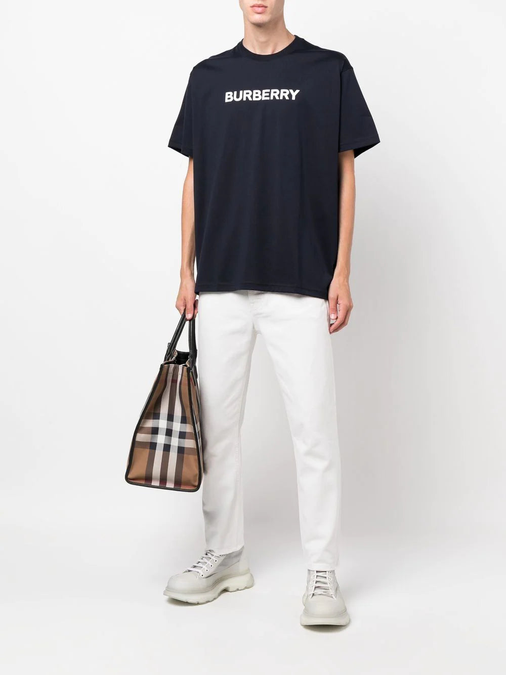 Burberry logo-print short-sleeve T-shirt
