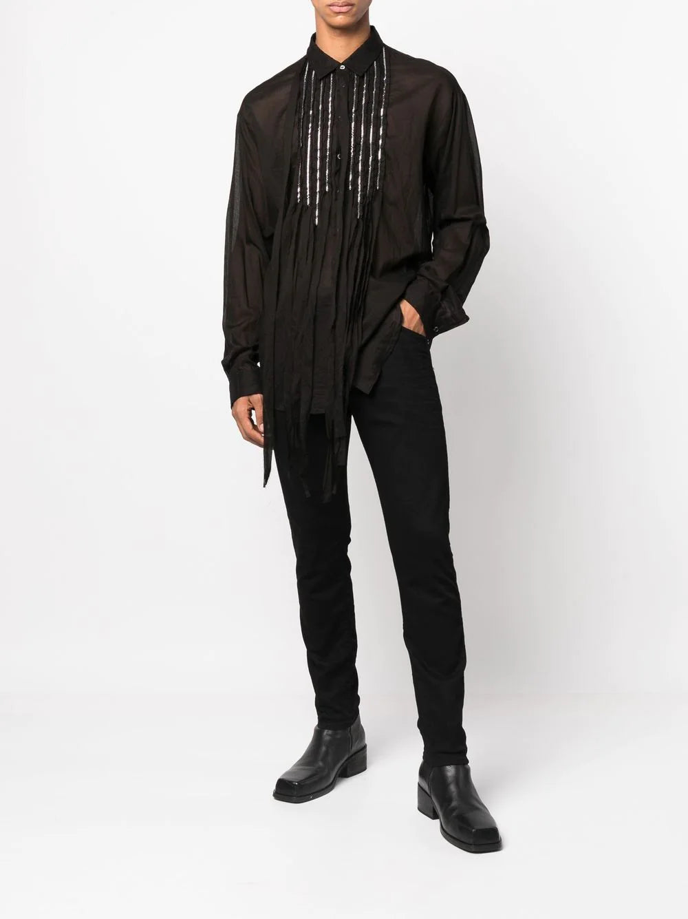Dsquared2 -logo-patch slim-cut jeans - Image 2