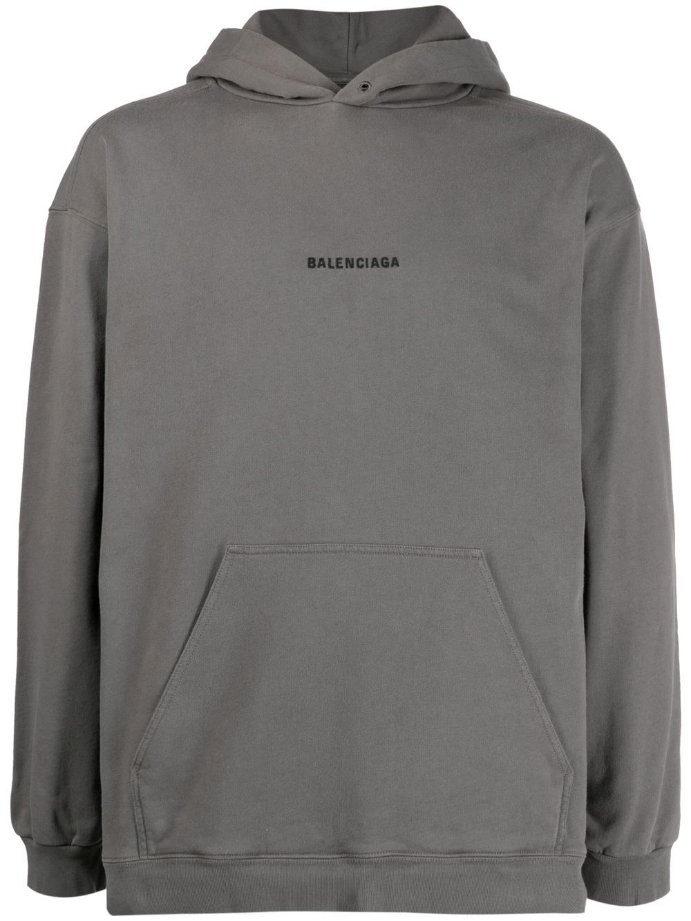 Balenciaga  logo-print detail hoodie