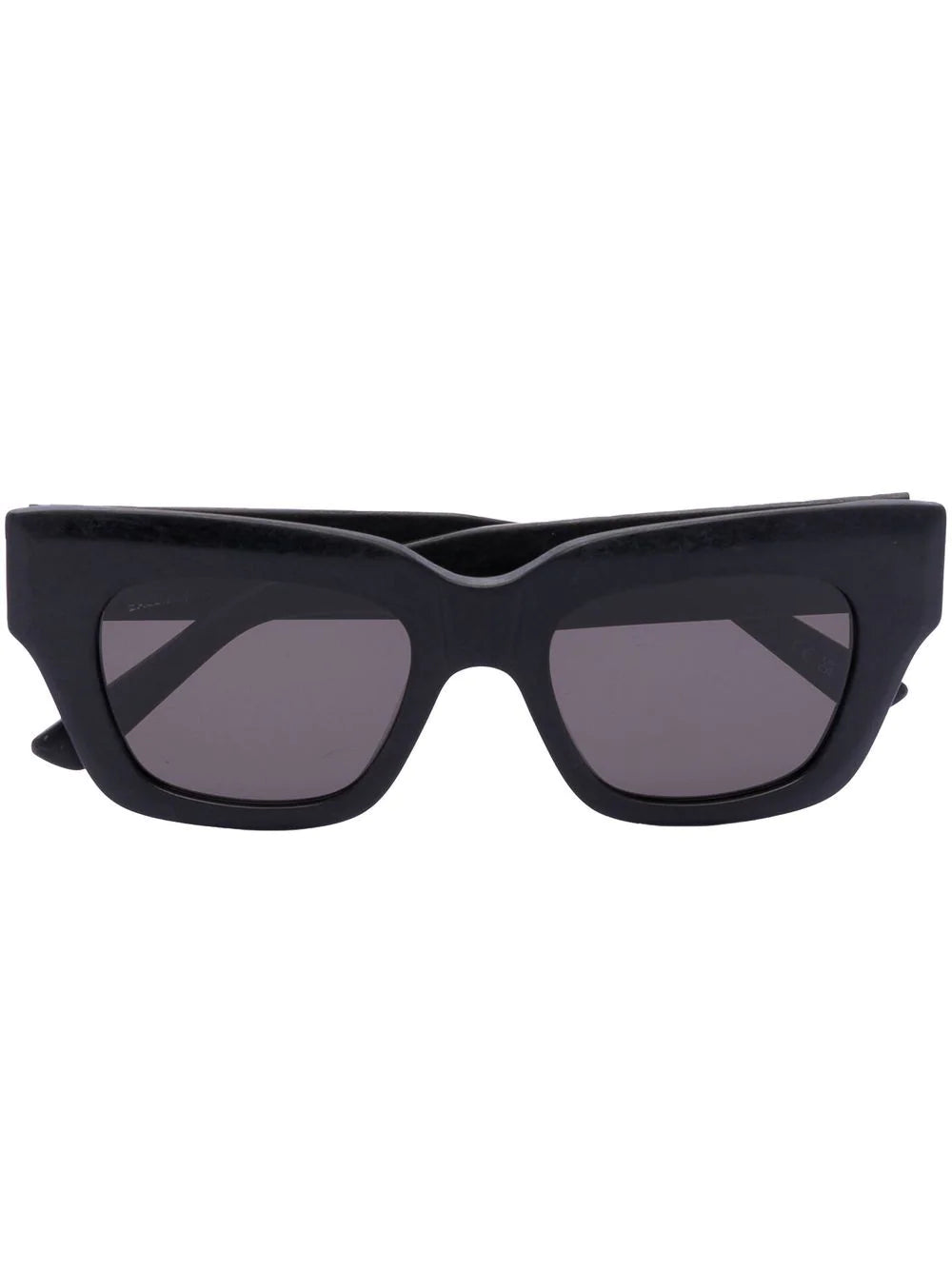 Balenciaga logo-lettering square-frame sunglasses
