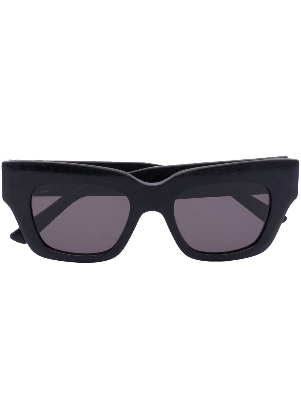 Balenciaga Eyewear logo-lettering square-frame sunglasses