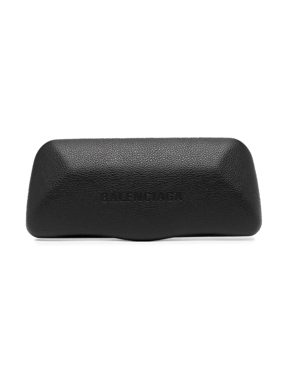 Balenciaga Eyewear logo-lettering rectangle-frame sunglasses
