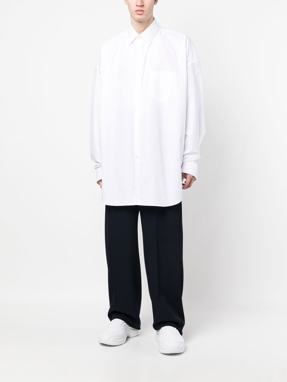 Balenciaga Cocoon long-length shirt