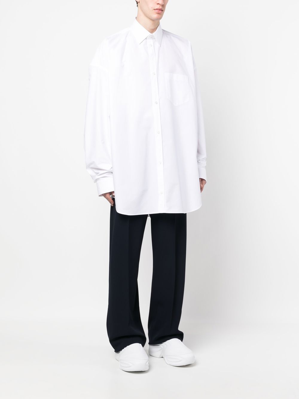 Balenciaga Cocoon long-length shirt