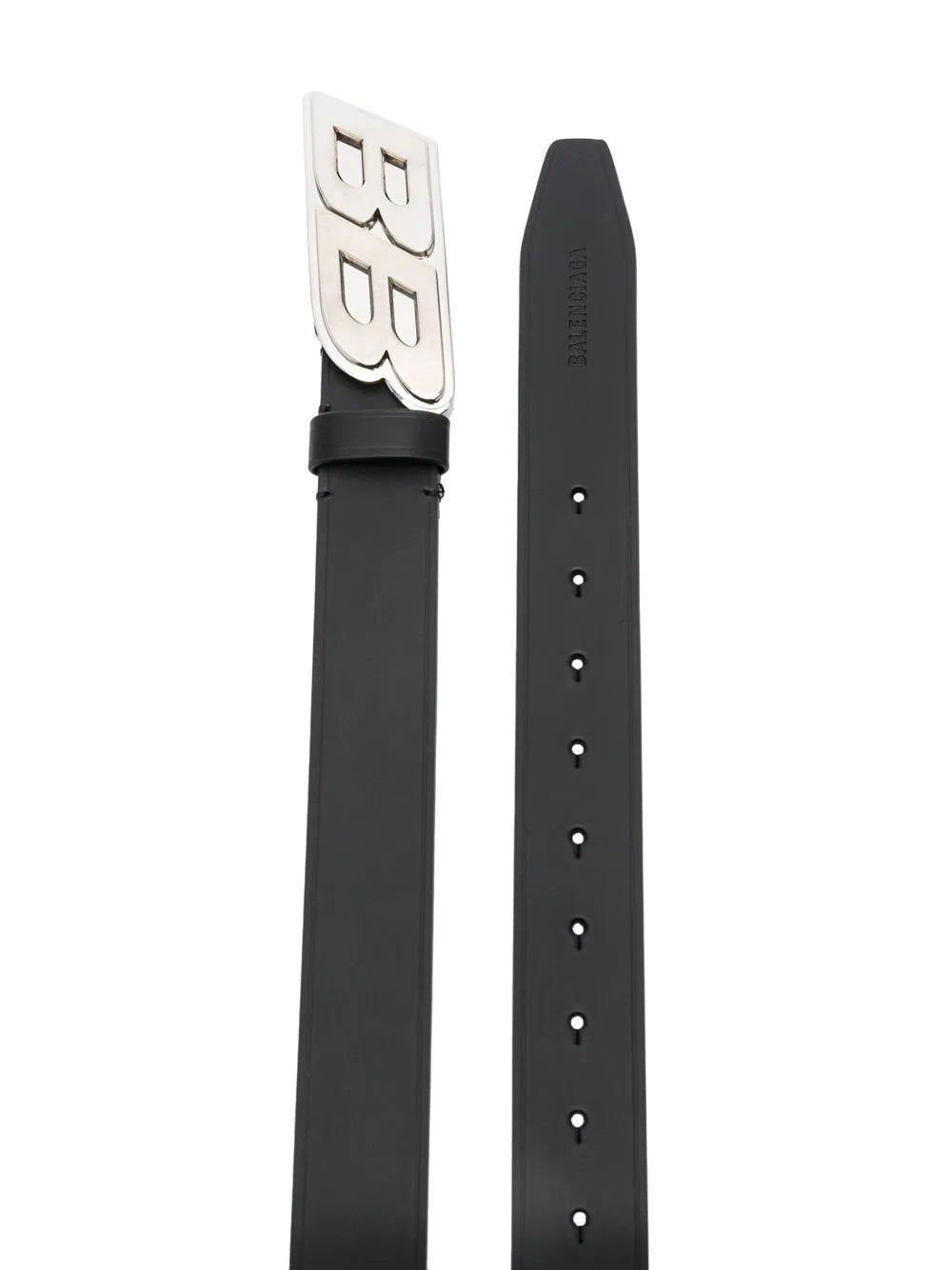 Balenciaga Moto Logo belt