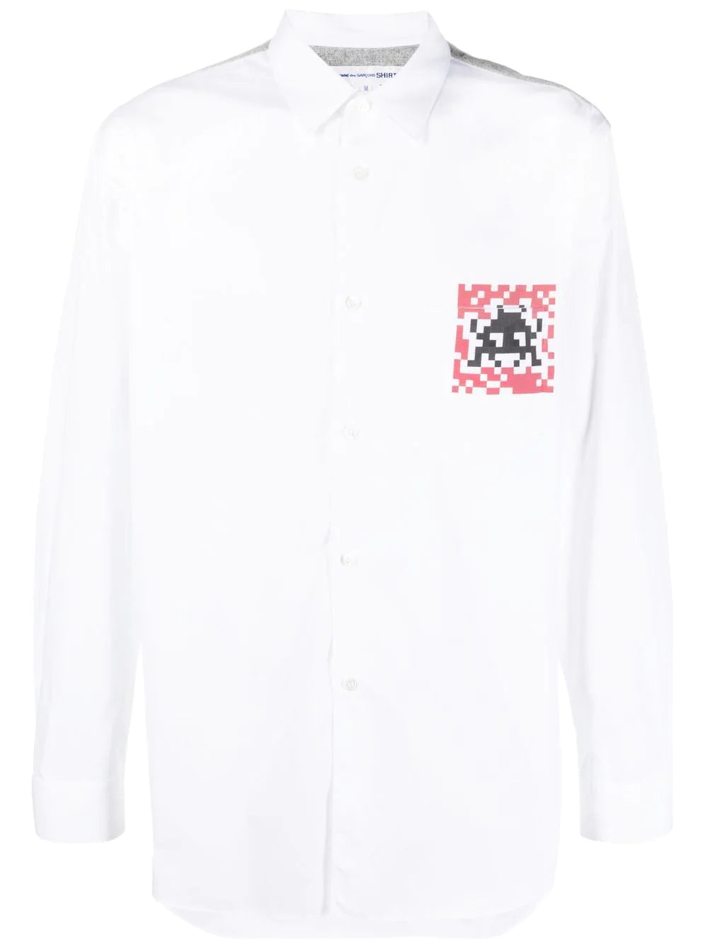 Comme Des Garçons Space Invaders tailored shirt