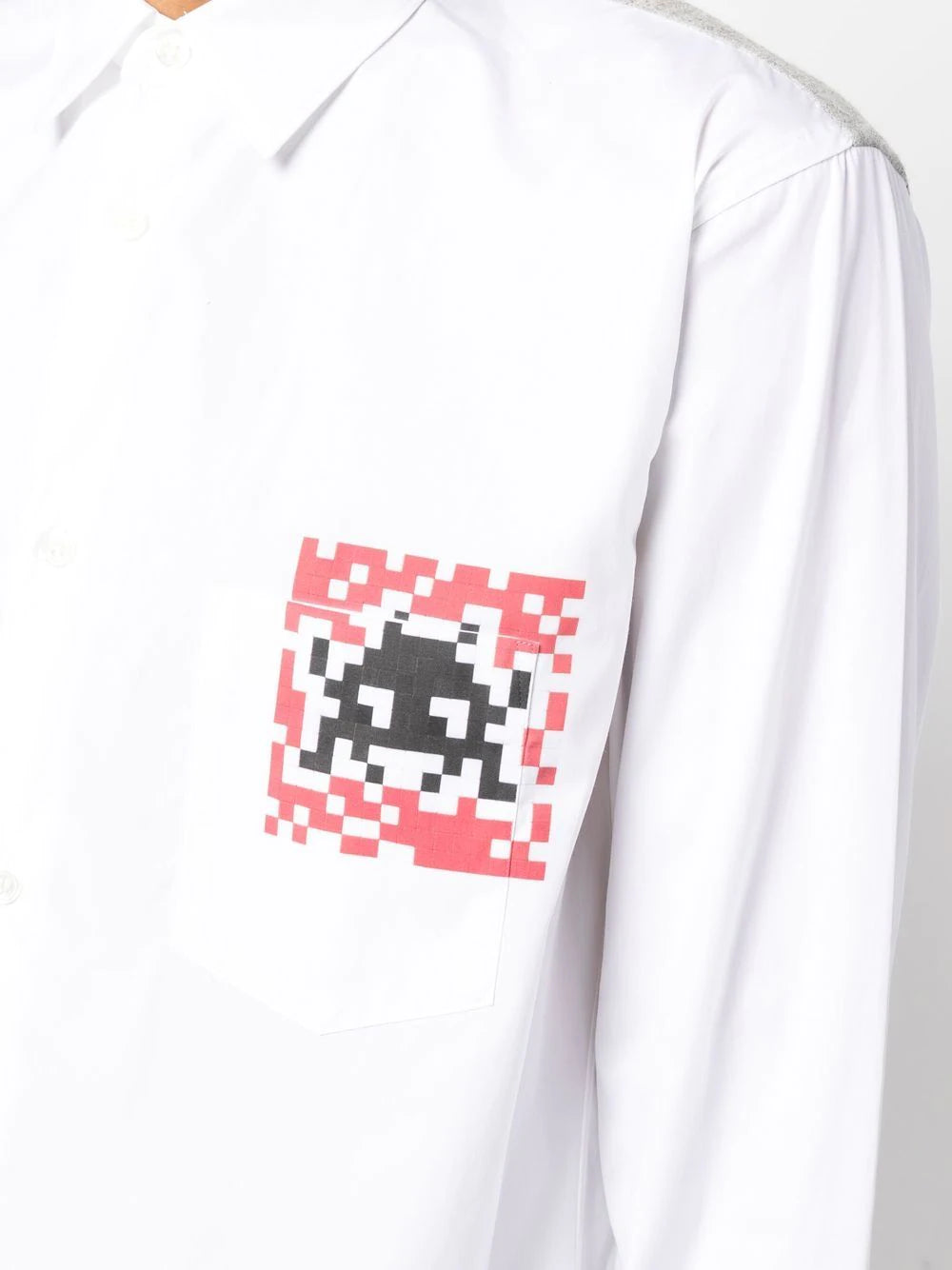 Comme Des Garçons Space Invaders tailored shirt