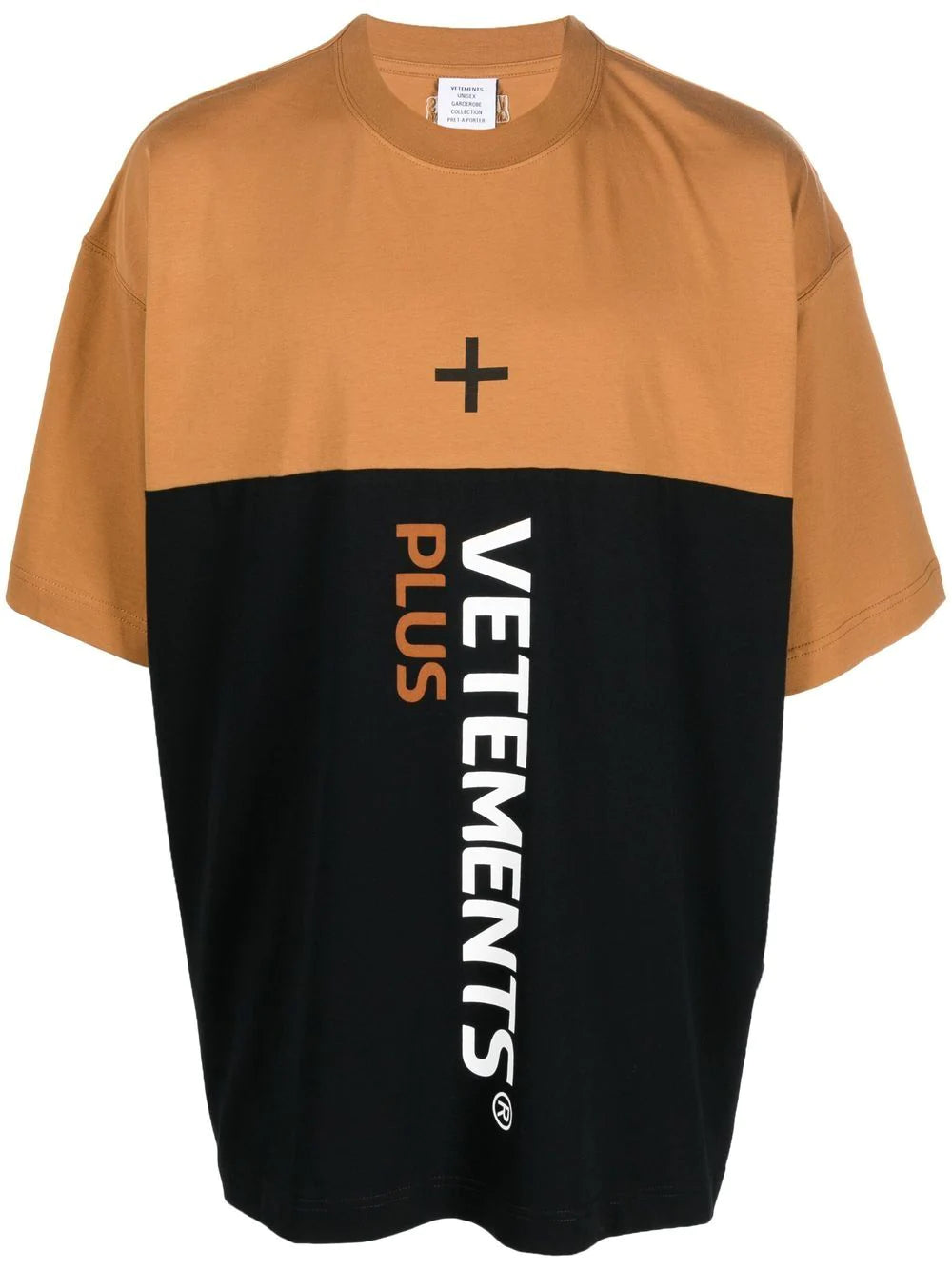 VETEMENTS  battery logo cotton T-shirt