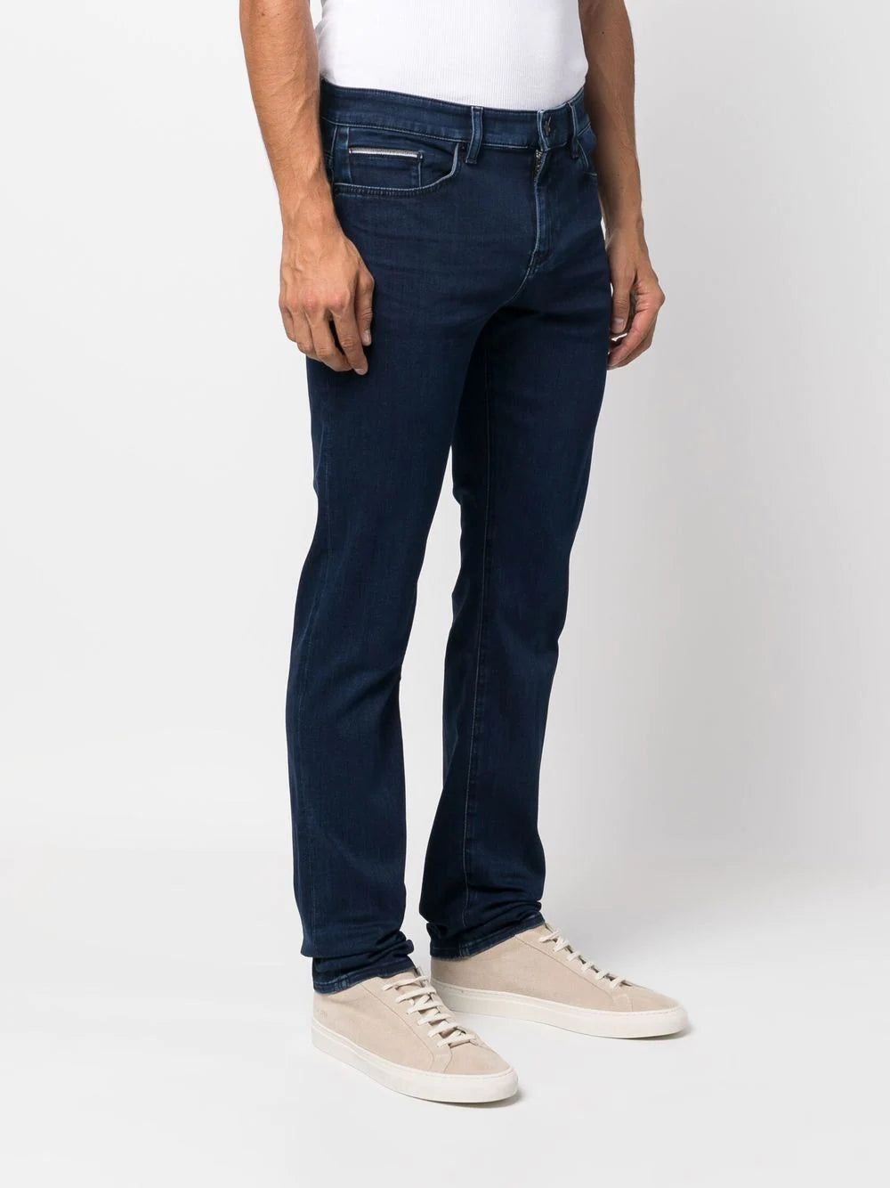 BOSS mid-rise tapered jeans