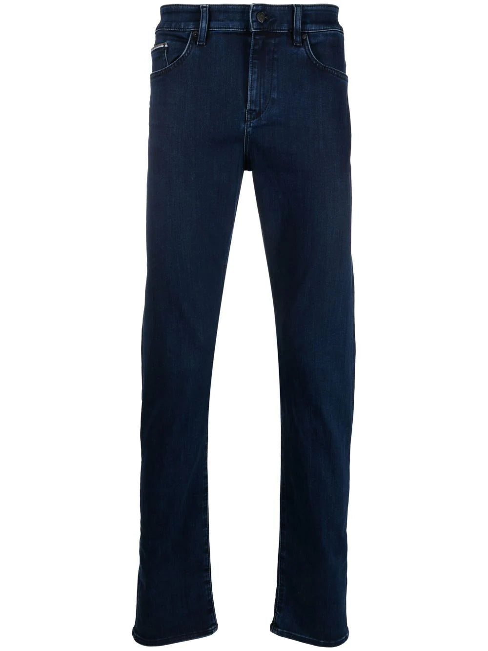 BOSS  mid-rise tapered jeans