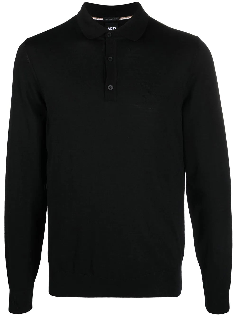 Boss long-sleeve polo shirt