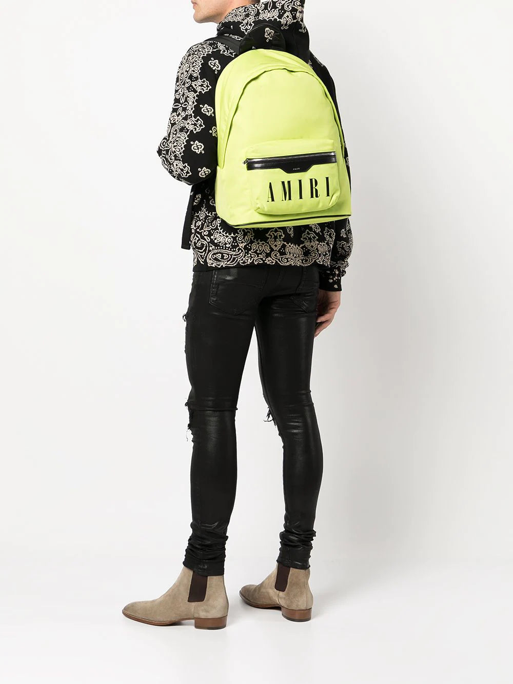 Amiri logo-print backpack