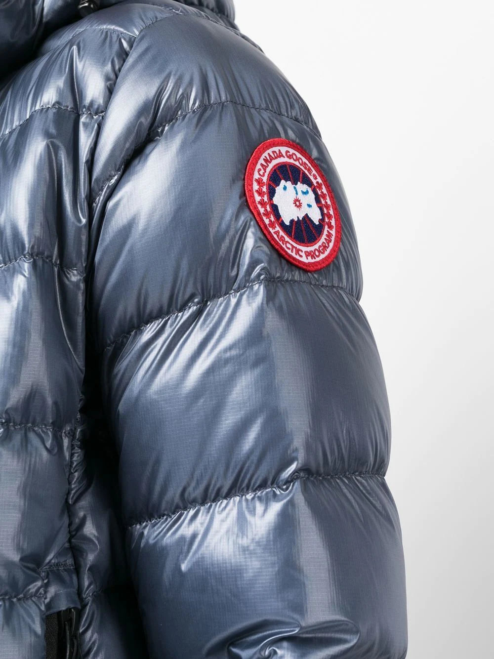 Canada Goose logo-patch padded down jacket