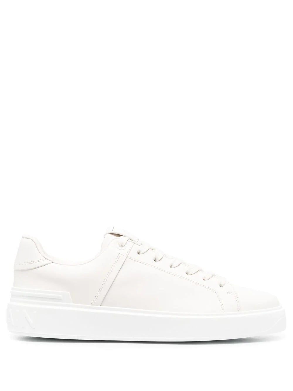Balmain low-top leather sneakers