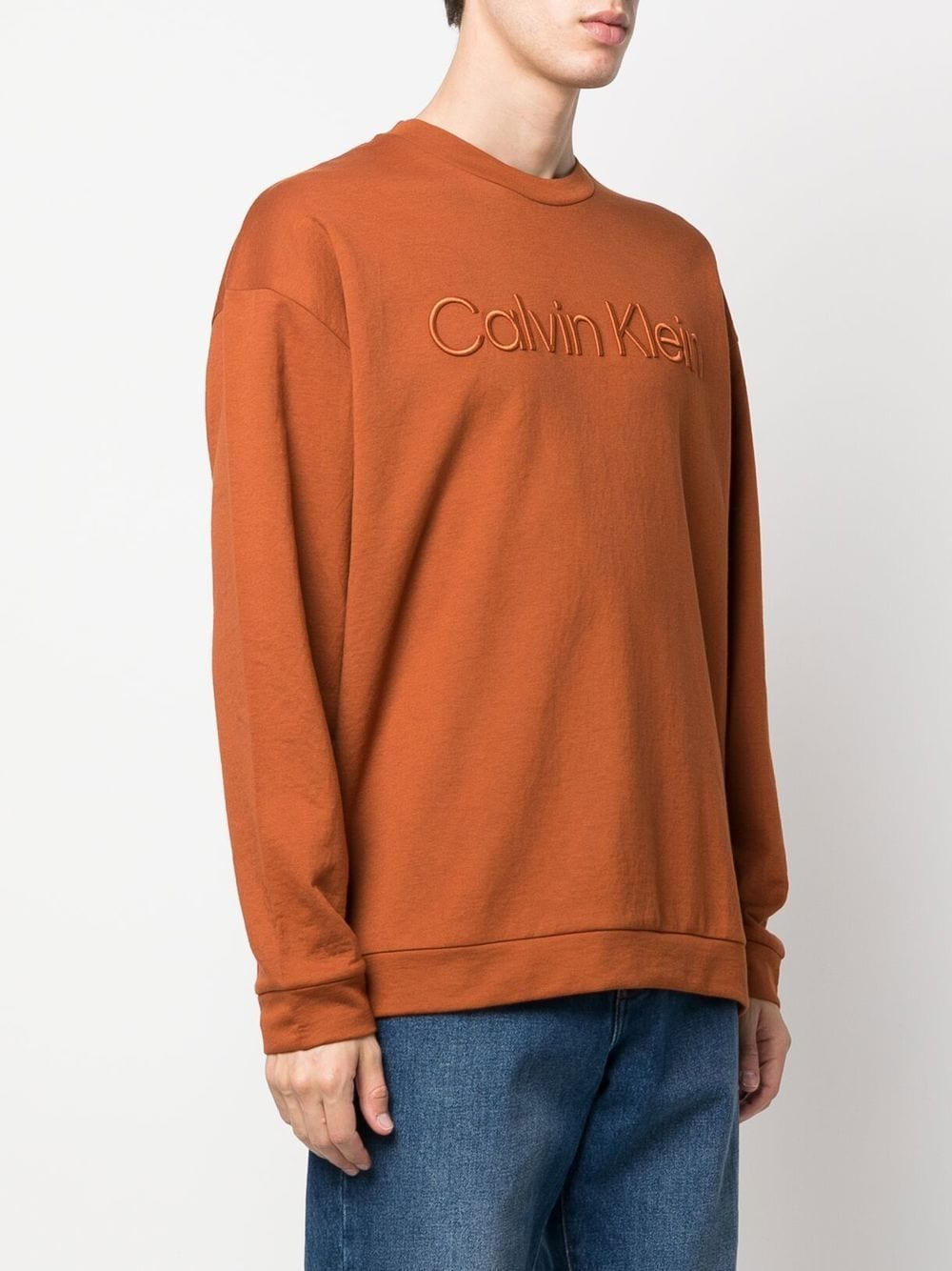Calvin Klein  Spacer embroidered-logo sweatshirt
