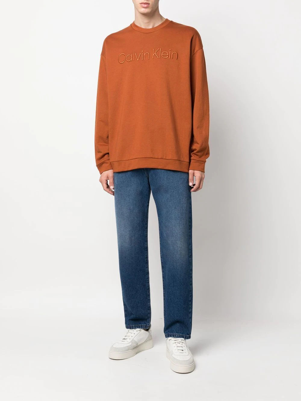 Calvin Klein  Spacer embroidered-logo sweatshirt