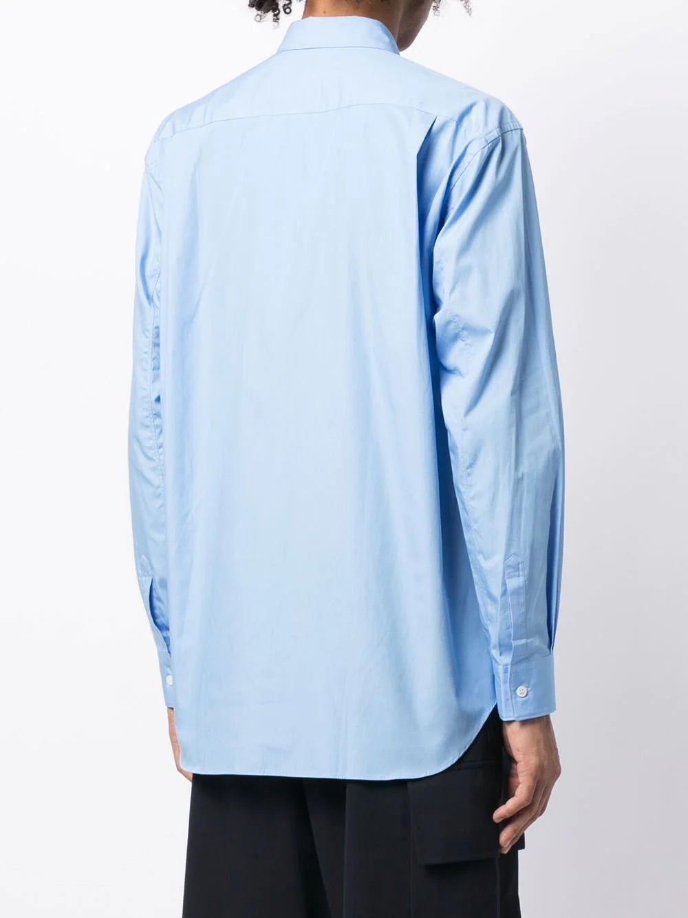 Comme Des Garçons cut-out ring-detail shirt
