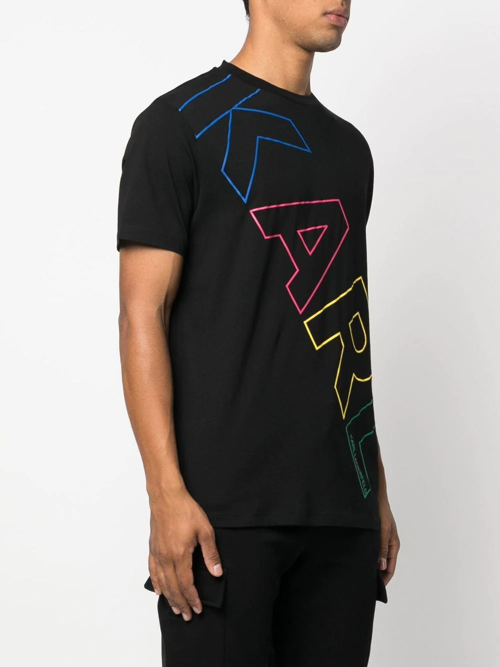 Karl Lagerfeld logo-print crew-neck T-shirt