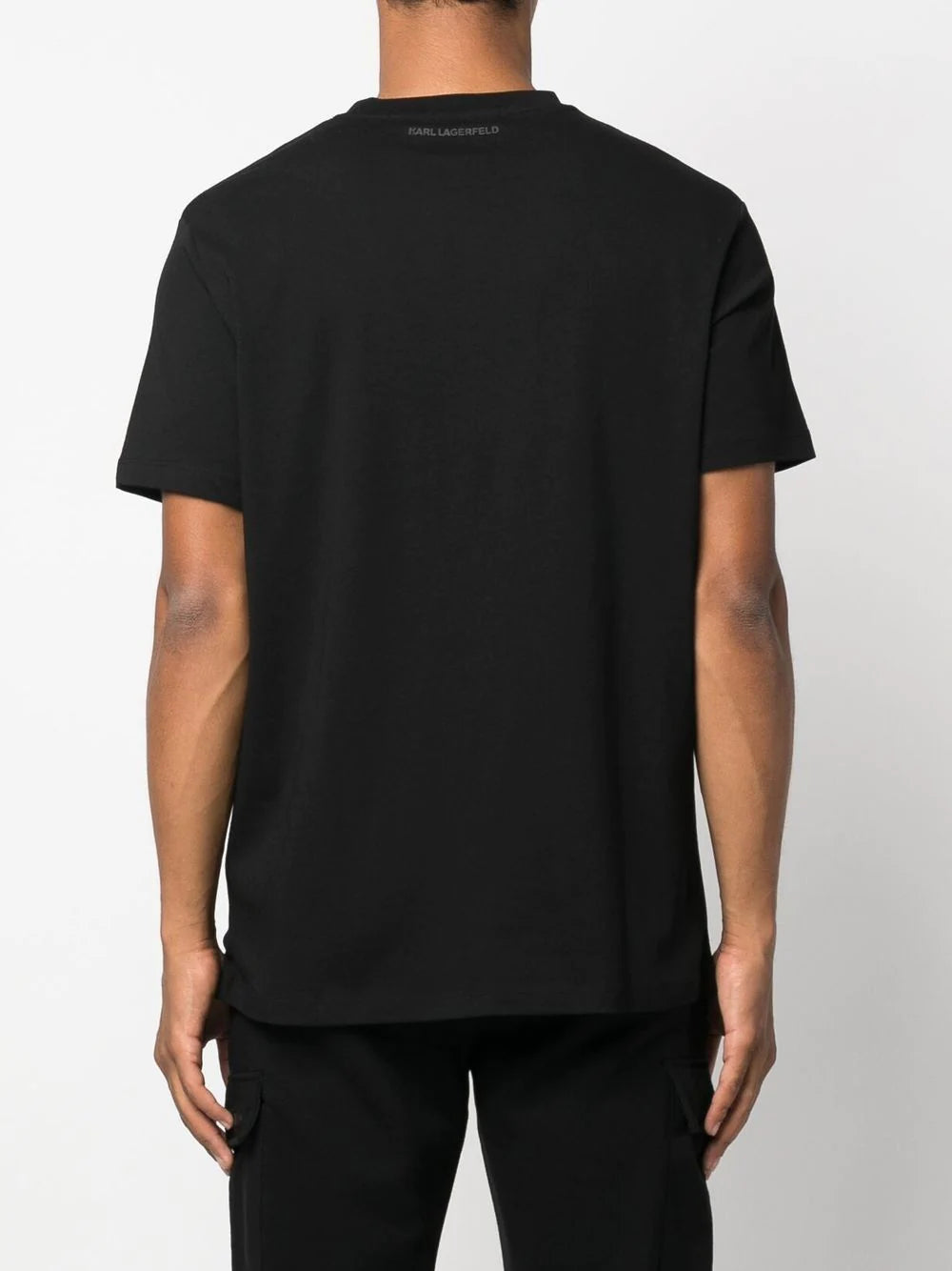 Karl Lagerfeld logo-print crew-neck T-shirt