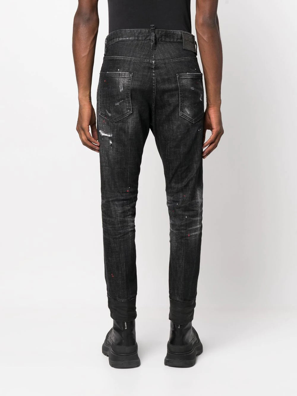 Dsquared2 distressed skinny-cut jeans