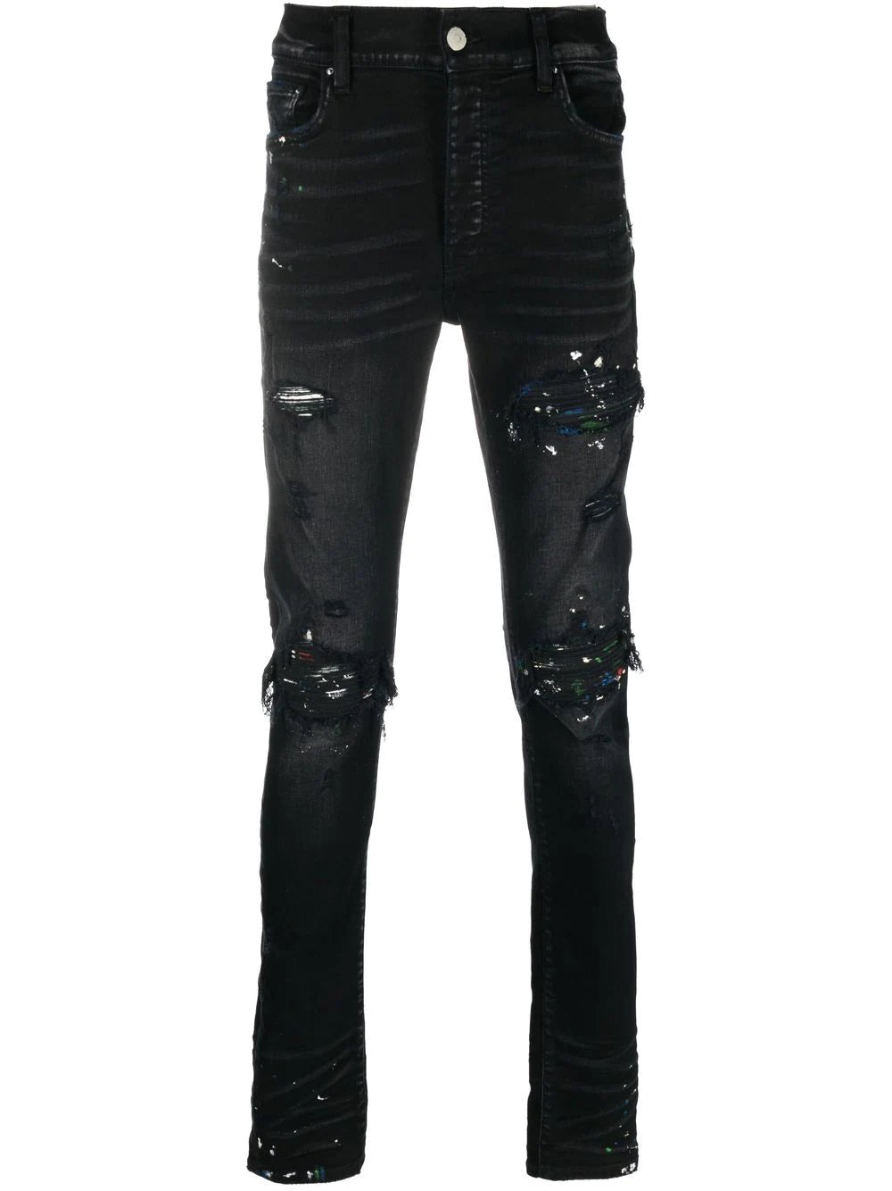AMIRI  MX1 ripped skinny jeans