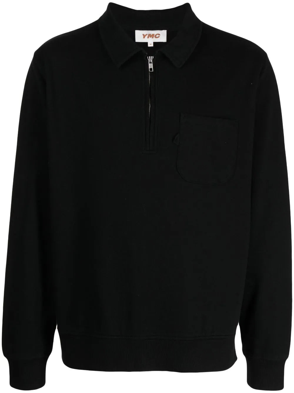 YMC  Earth Sugden short-zip sweatshirt