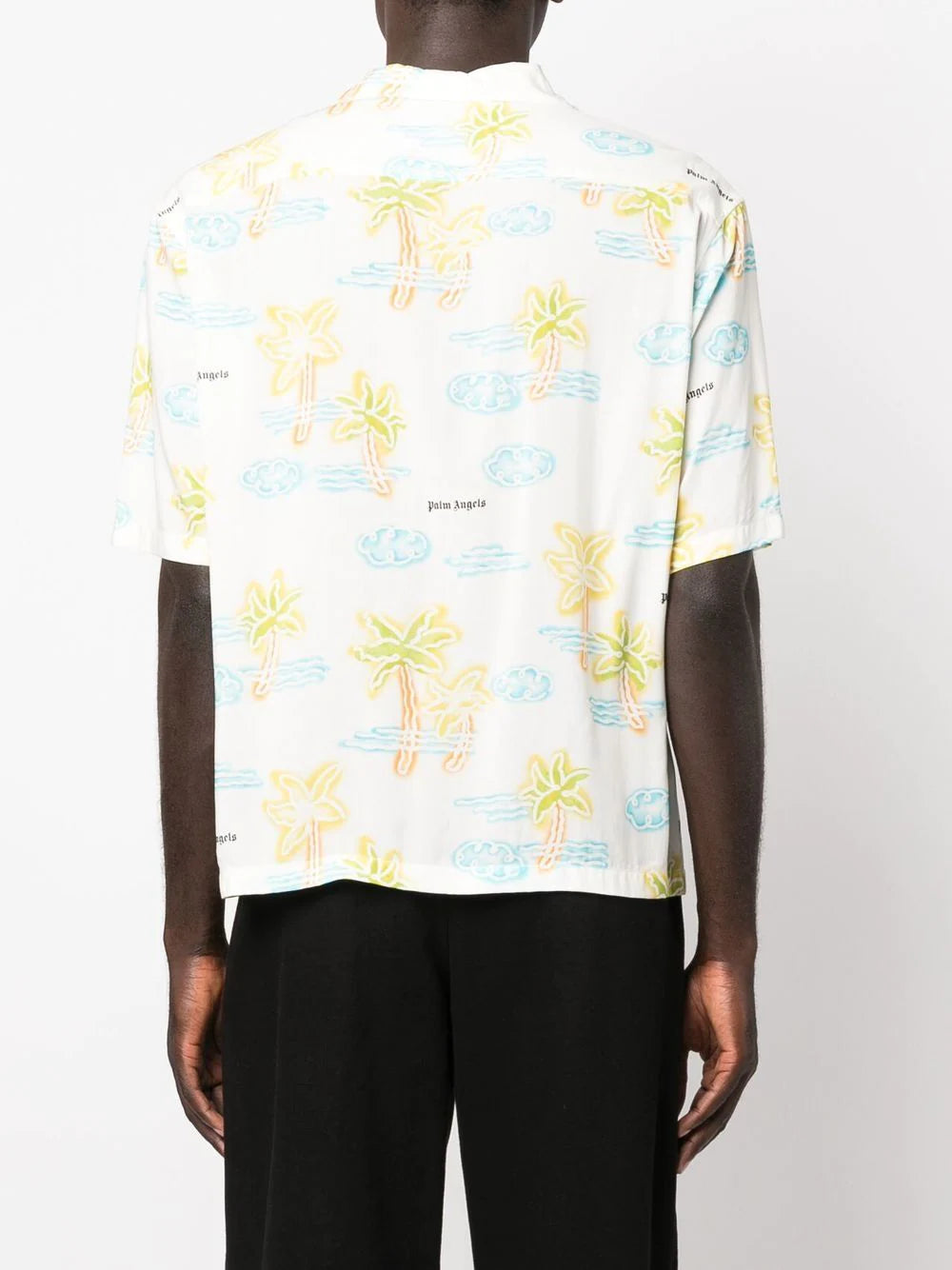 Palm Angels graphic-print short-sleeve shirt