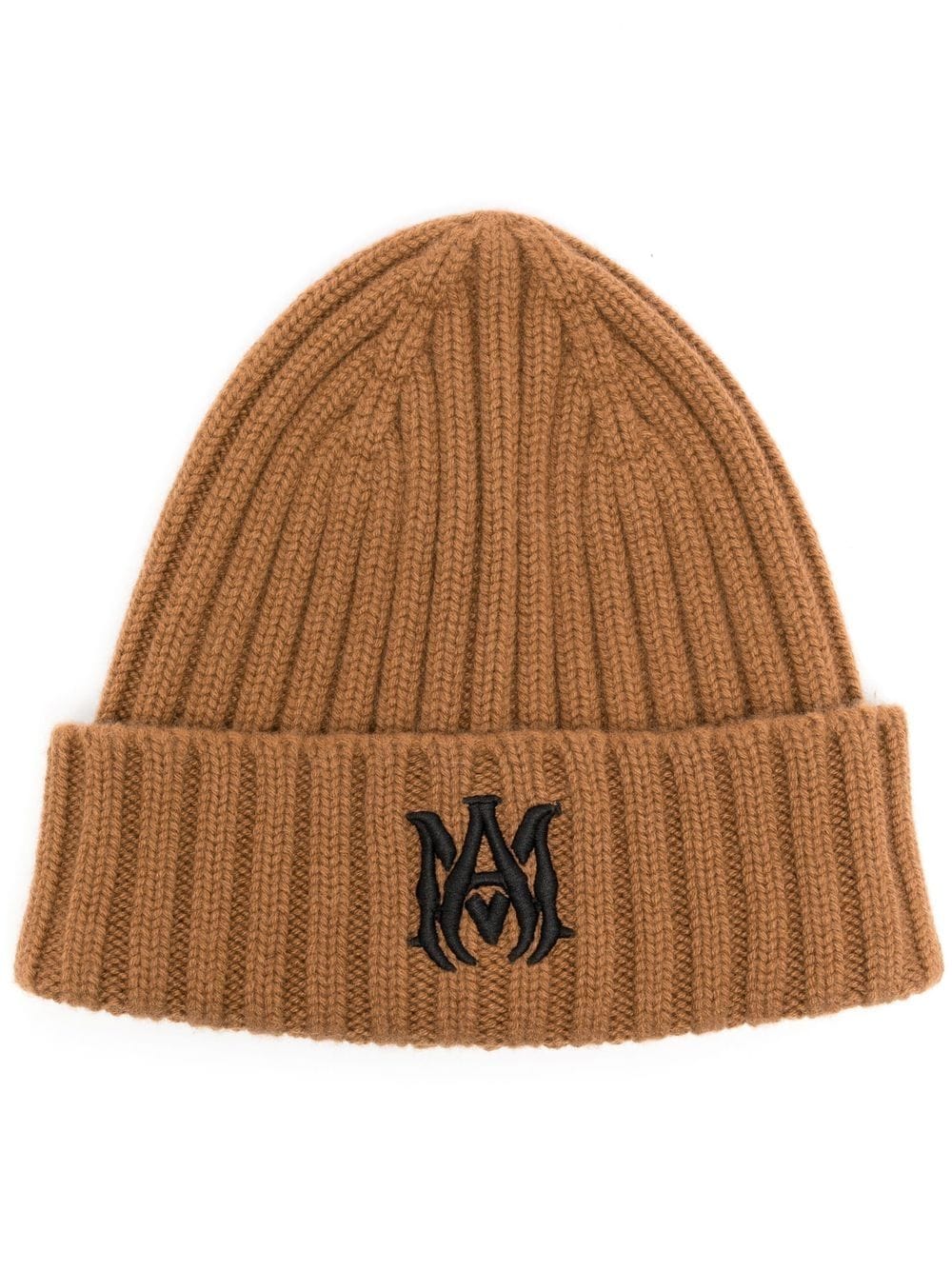 AMIRI embroidered-logo cashmere beanie