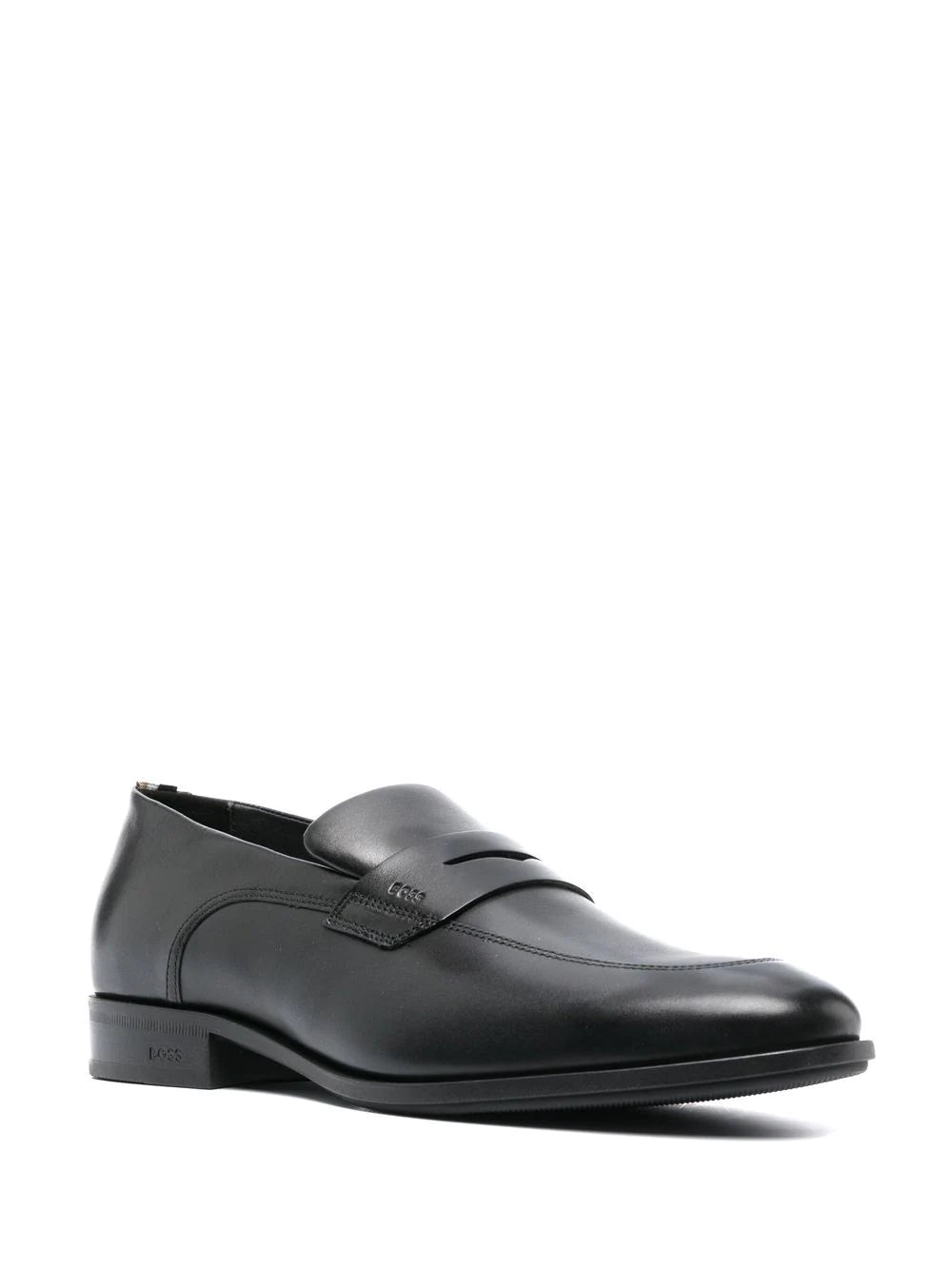 BOSS  Colby leather penny loafers