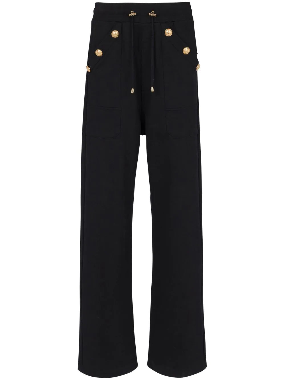 Balmain  drawstring organic-cotton track pants