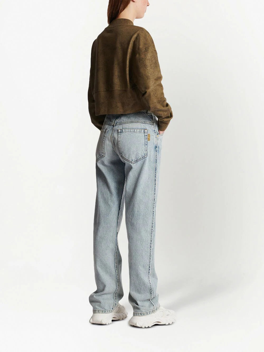 Balmain logo-print detail sweatshirt