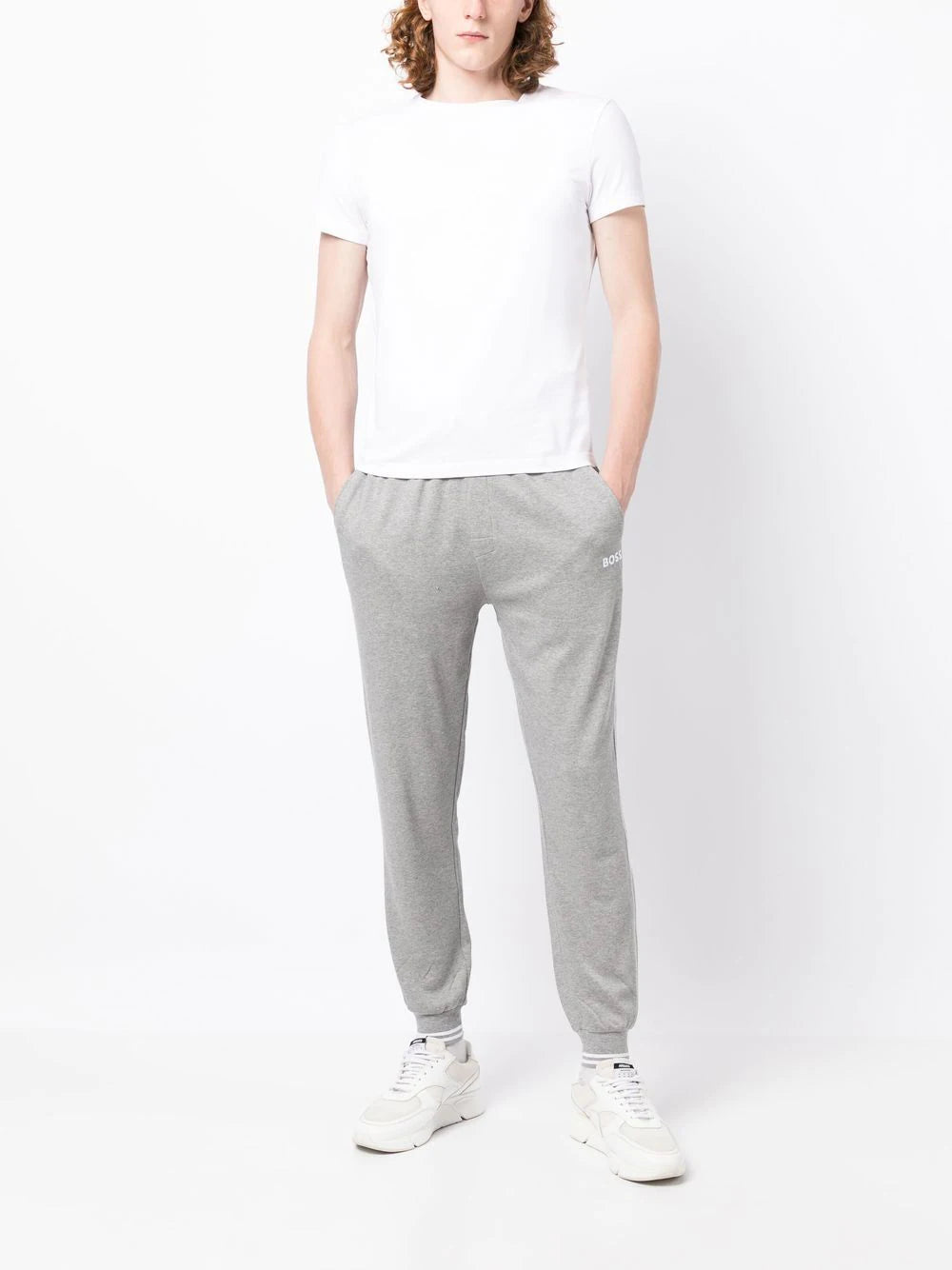 BOSS  logo track pants