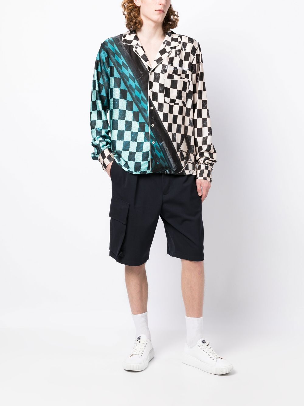 BLUE SKY INN Check Pool button-up shirt